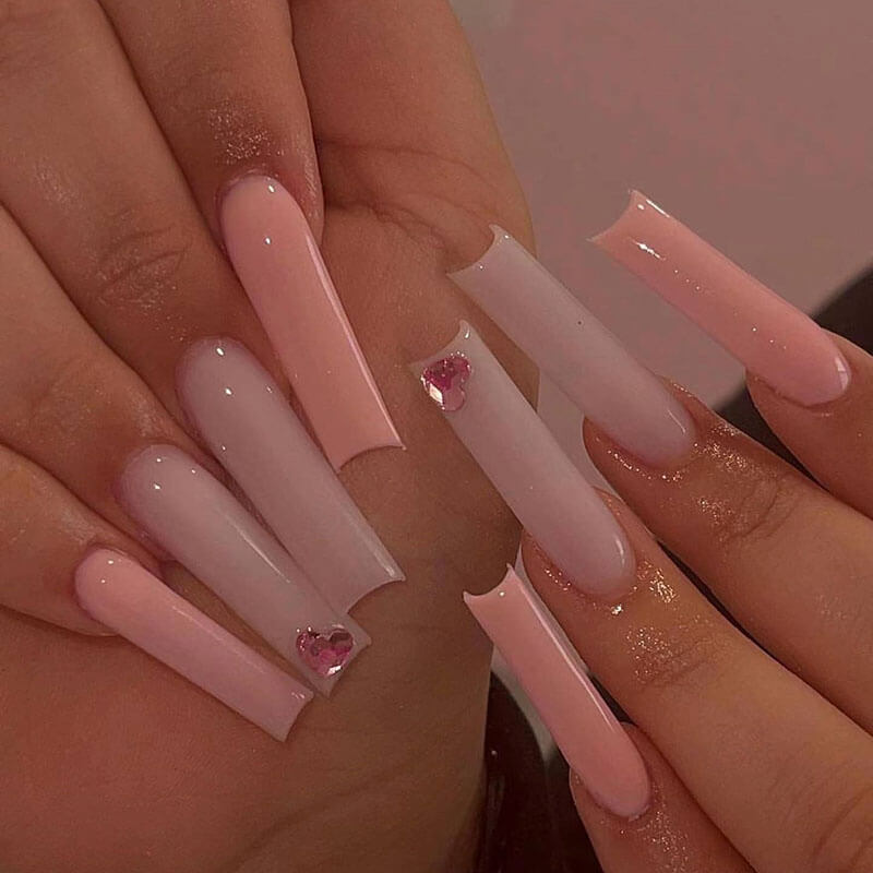 Press on nail collection manicure nail patch fake nail 24pcs