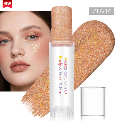 27 color glitter stick face body paint glitter gel mermaid eyeshadow makeup