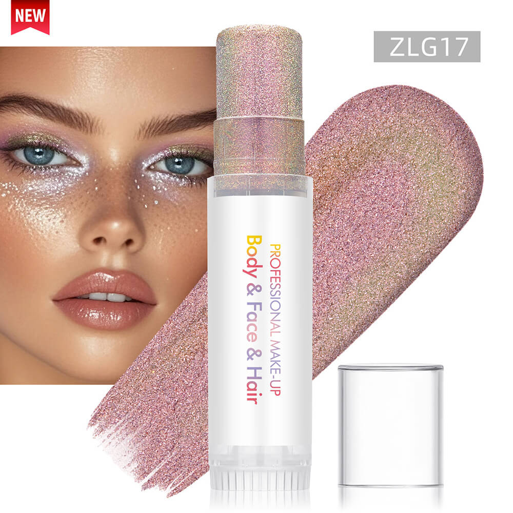27 color glitter stick face body paint glitter gel mermaid eyeshadow makeup