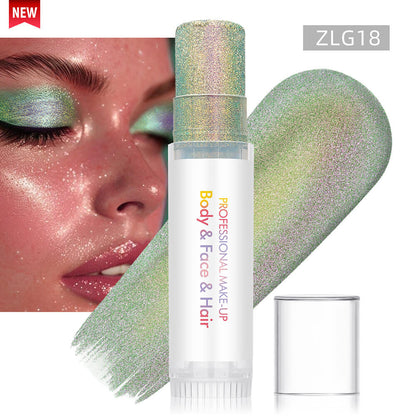 27 color glitter stick face body paint glitter gel mermaid eyeshadow makeup