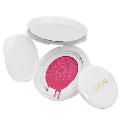 6-Color Air Cushion Liquid Blush Matte Finish High Pigment Long-Lasting Waterproof
