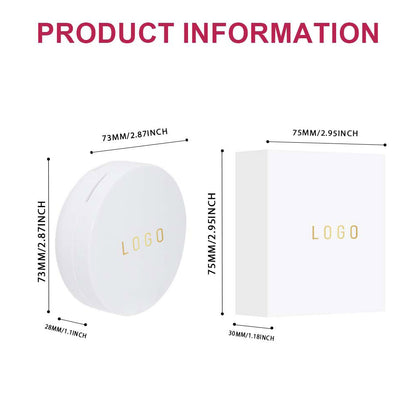 6-Color Air Cushion Liquid Blush Matte Finish High Pigment Long-Lasting Waterproof