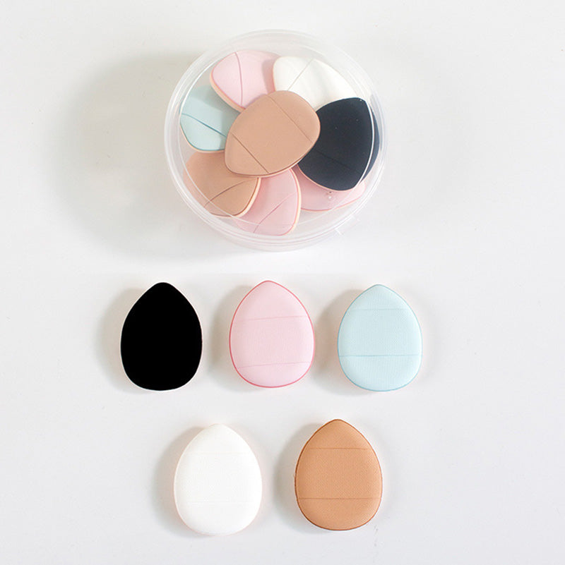 10 pcs small powder puff makeup sponge air cushion puff set