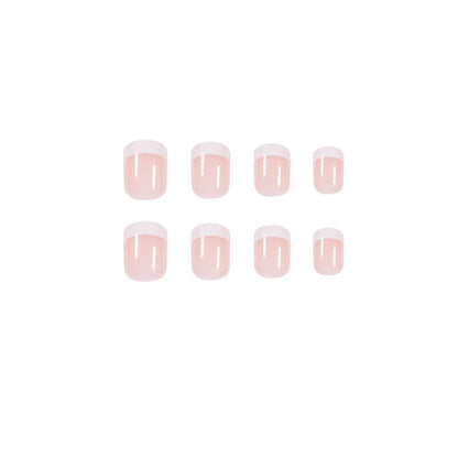 Pink press on nails manicure fake nails nail patches removable