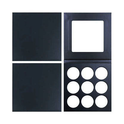 9 Color Diy Eyeshadow Palette 26Mm High Pigmented Waterproof