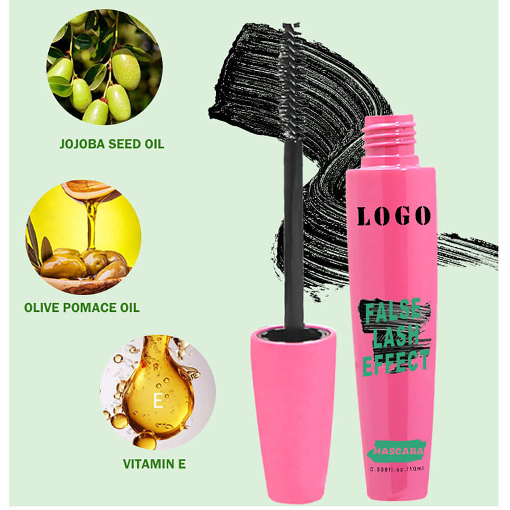 Black Mascara Full Volume Curling Waterproof Long-Lasting Thickening Lengthening