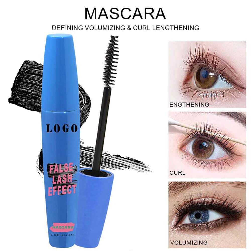 Black Mascara Full Volume Curling Waterproof Long-Lasting Thickening Lengthening