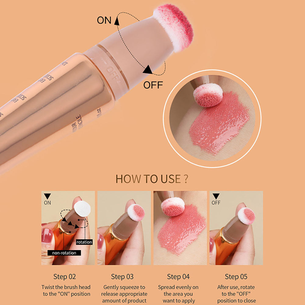 Enlumineur liquide 6 couleurs, baume scintillant, haute pigmentation