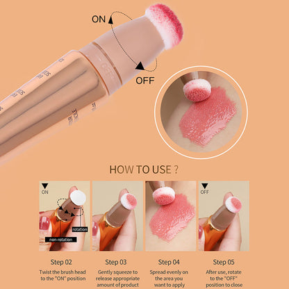 Enlumineur liquide 6 couleurs, baume scintillant, haute pigmentation