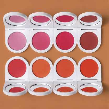 8 color blush blusher powder highlighter high pigmented private label