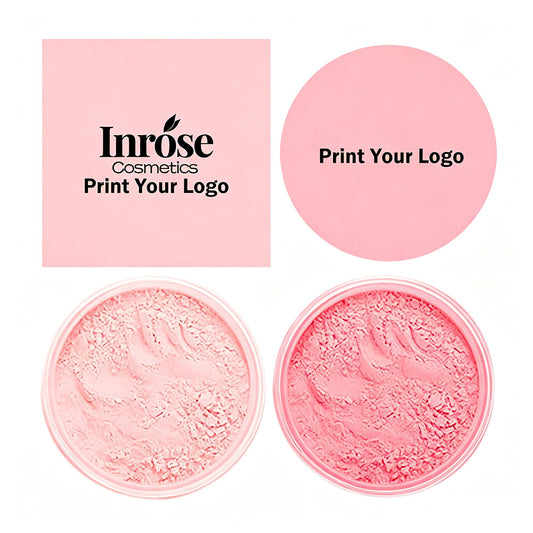 6-Color Blush Loose Powder Oil-Control Long-Lasting Waterproof Non-Caking Vegan