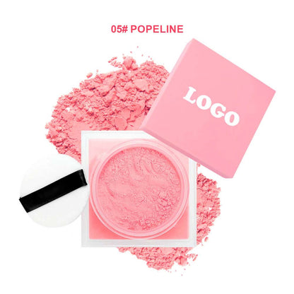 6 color blush powder long-lasting waterproof oil-control blusher brighten