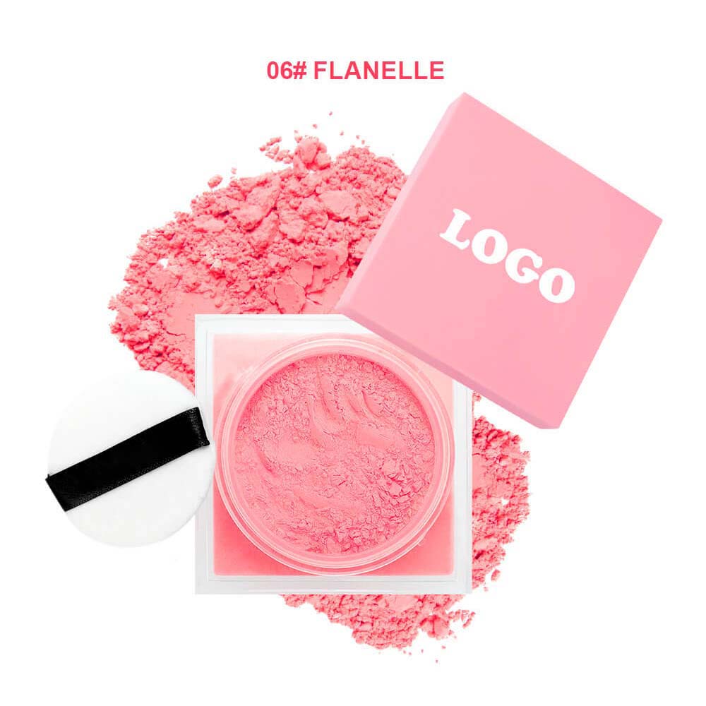 6 color blush powder long-lasting waterproof oil-control blusher brighten