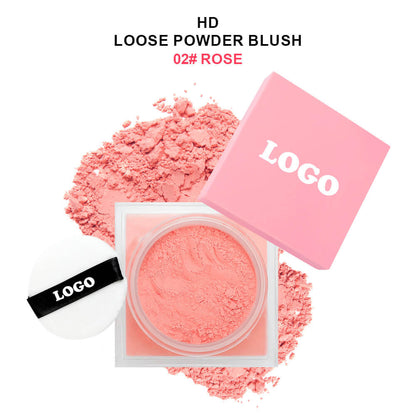 6 color blush powder long-lasting waterproof oil-control blusher brighten