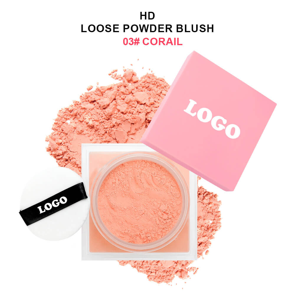 6 color blush powder long-lasting waterproof oil-control blusher brighten