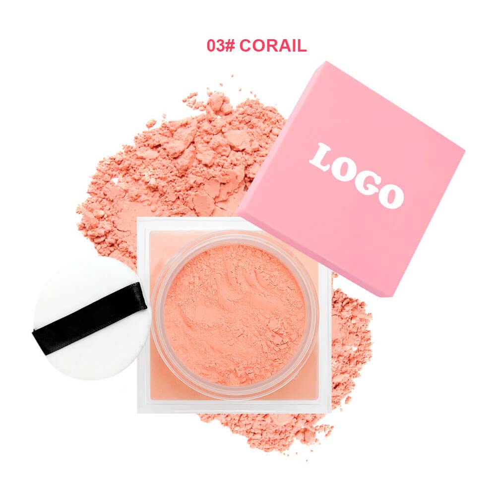 6 color blush powder long-lasting waterproof oil-control blusher brighten