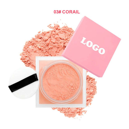 6 color blush powder long-lasting waterproof oil-control blusher brighten