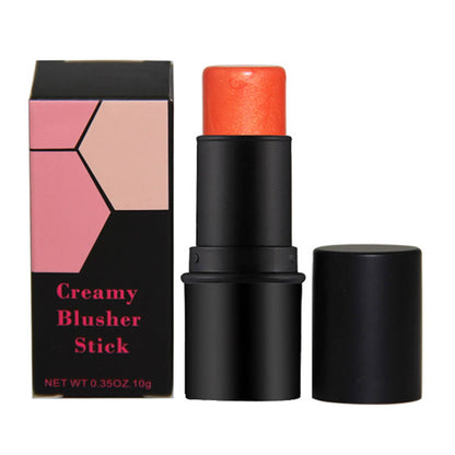 3 color blush stick cream blusher high pigmented waterproof