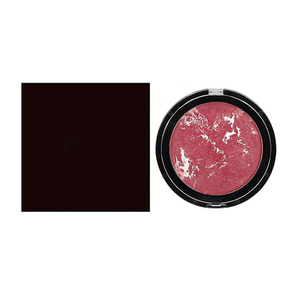 12-Color Baked Blush Mixed-Shade Palette Matte & Shimmer Long-Lasting Vegan