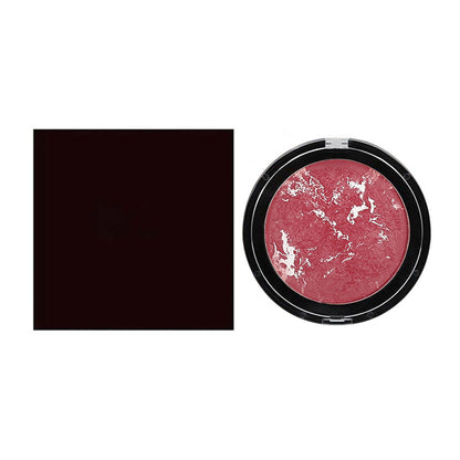 12-Color Baked Blush Mixed-Shade Palette Matte & Shimmer Long-Lasting Vegan