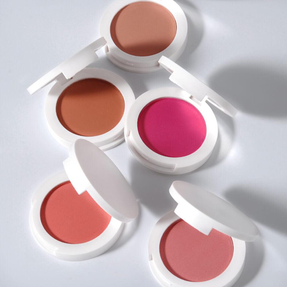 12 Color Matte Blush Nude Cheek Blusher Pressed Powder High Pigmented