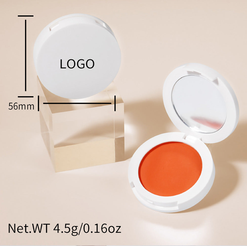 12 Color Matte Blush Nude Cheek Blusher Pressed Powder High Pigmented