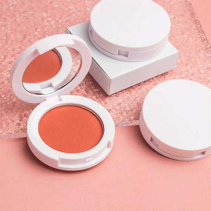 12 Color Matte Blush Nude Cheek Blusher Pressed Powder High Pigmented