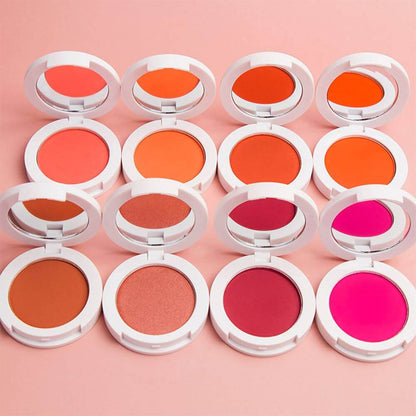 12 Color Matte Blush Nude Cheek Blusher Pressed Powder High Pigmented