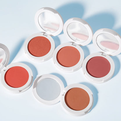 12 Color Matte Blush Nude Cheek Blusher Pressed Powder High Pigmented