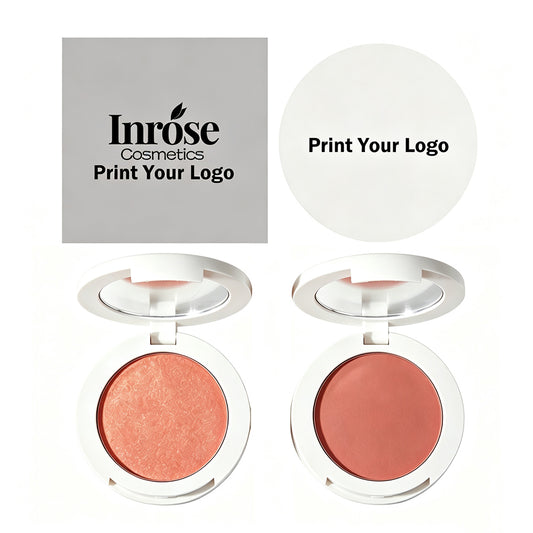 12 Color Matte Blush Nude Cheek Blusher Pressed Powder High Pigmented
