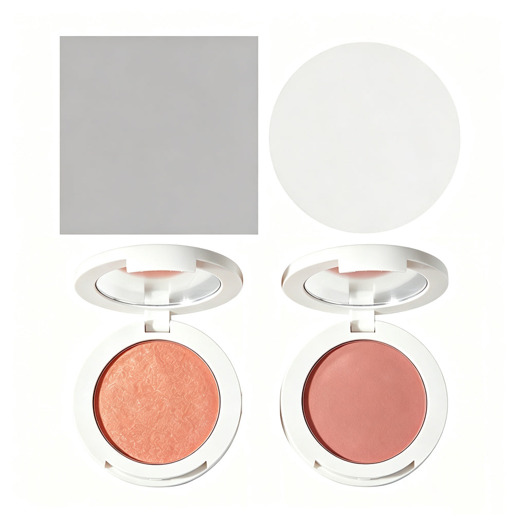 12 Color Matte Blush Nude Cheek Blusher Pressed Powder High Pigmented