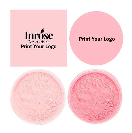 6-Color Blush Loose Powder Oil-Control Long-Lasting Waterproof Non-Caking Vegan