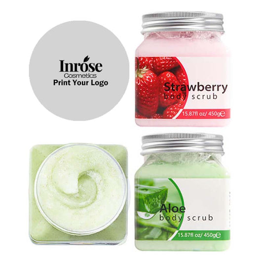 gommage corporel, gommage pour le bain, exfoliant aux fruits, hydratant et nourrissant