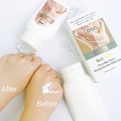 Body milk body lotion cream hydrating moisturize brighten 150ml