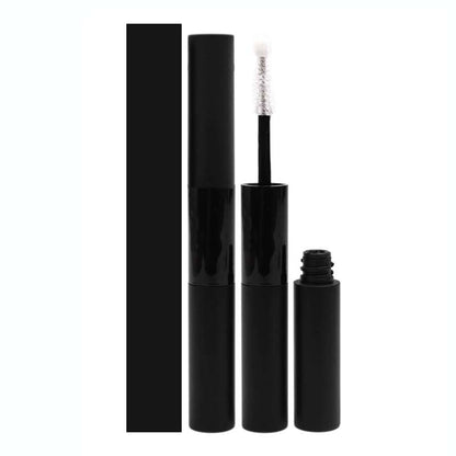 Double-ended mascara and eyelash glue bond seal waterproof strong glue