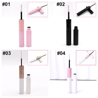 Double-ended mascara and eyelash glue bond seal waterproof strong glue