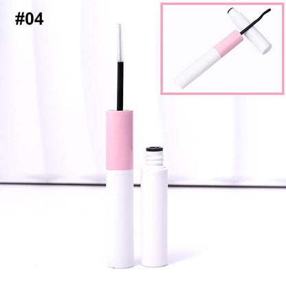 Double-ended mascara and eyelash glue bond seal waterproof strong glue