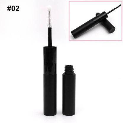 Double-ended mascara and eyelash glue bond seal waterproof strong glue