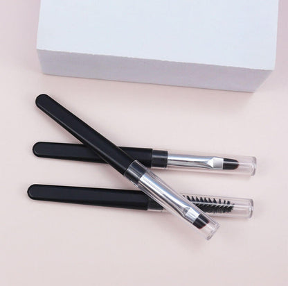 Portable makeup brush silicone soft lip eyebrow eyeliner brushes