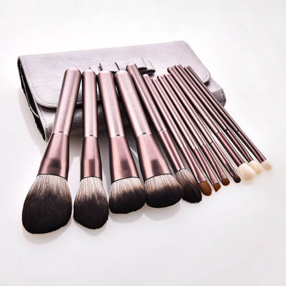 12 pcs makeup brush set powder cream brushes makeup tool