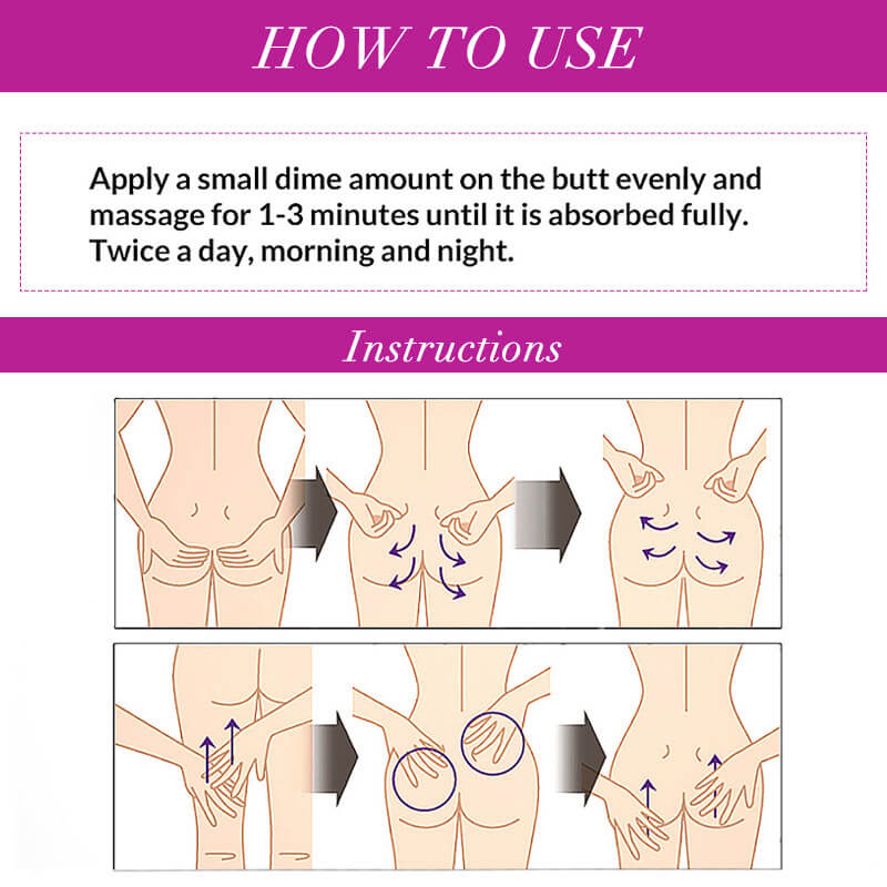 Butt enhancement cream sexy buttock firm massage growth hip breast lift plant