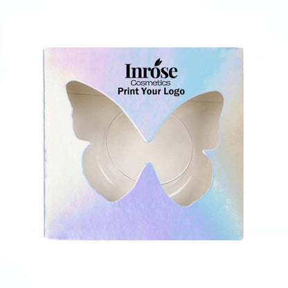 12 color butterfly eyelash box square lash packaging box fashion style