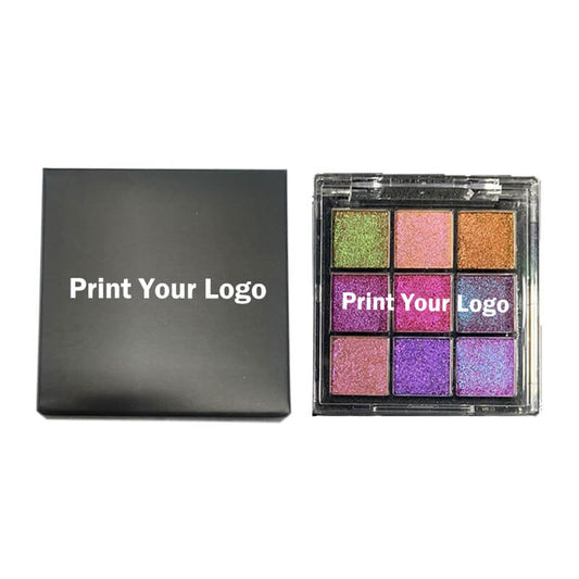 New 9 color chameleon eyeshadow palette glitter shiny pearlescent