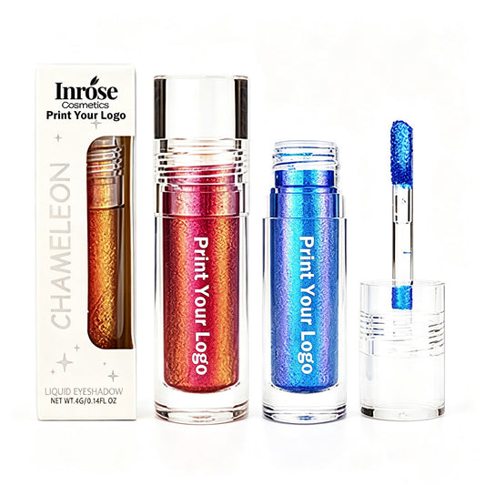 6 Color Chameleon Liquid Eyeshadow Metallic Highlighter Holographic Lipstick