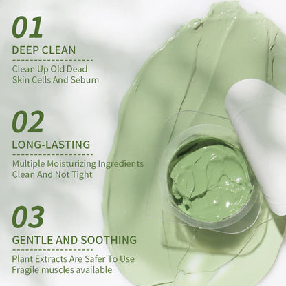 Face mask clay mask mud mask avocado green tea rose deep pore clean