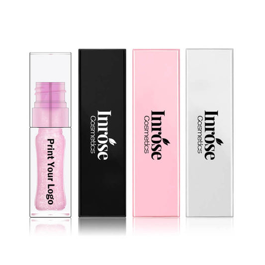 3 color lip oil glitter color change moisturizing lip essence oil