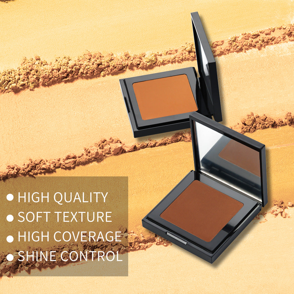 10 Color Concealer Matte Finish Compact Powder Long Lasting Waterproof