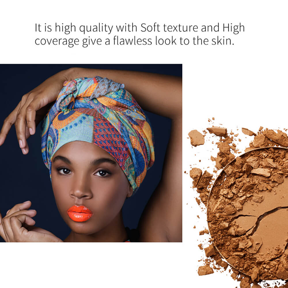 15 Color Concealer Matte Contour Compact Powder High Pigmented Private Label