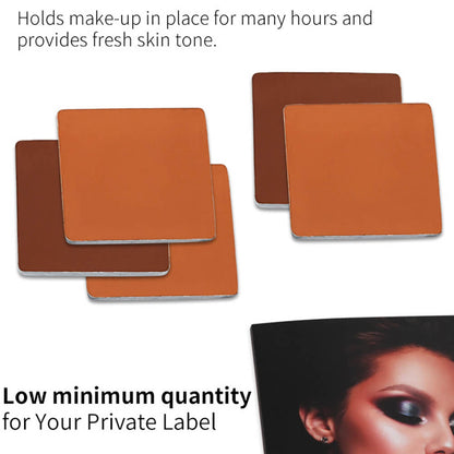15 Color Concealer Matte Contour Compact Powder High Pigmented Private Label