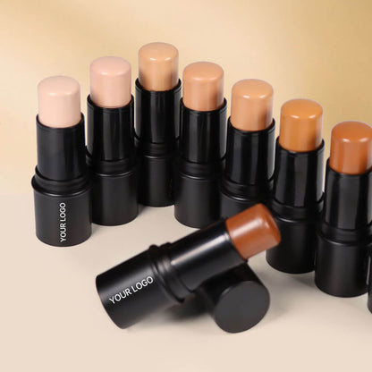 10 color concealer stick waterproof high pigment full coverage black tube